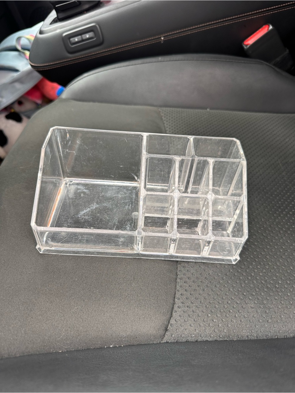 Clear Acrylic Makeup & Desk Organizer - Transparent